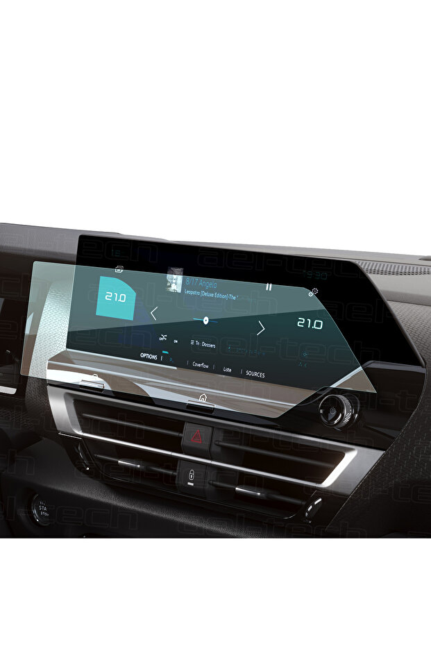 Citroen C4 SUV 2021-2025 متوافق مع 10 Inc واقي شاشة الملاحة