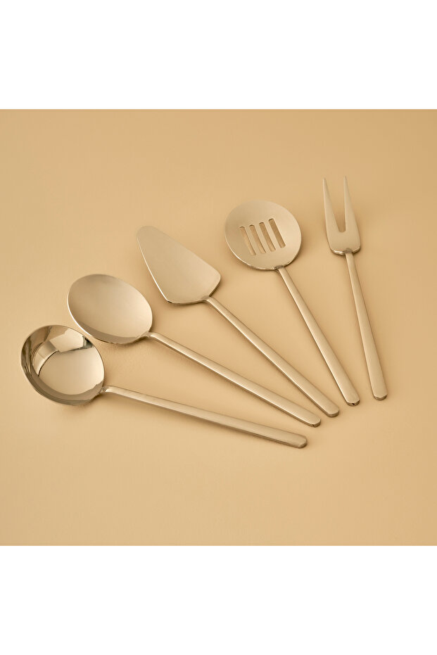 Siena 5 Parça Servis Seti Silver - 1