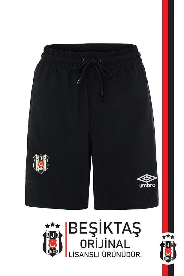 Orijinal Lisanslı Umbro Lastikli Spor Şort - 1