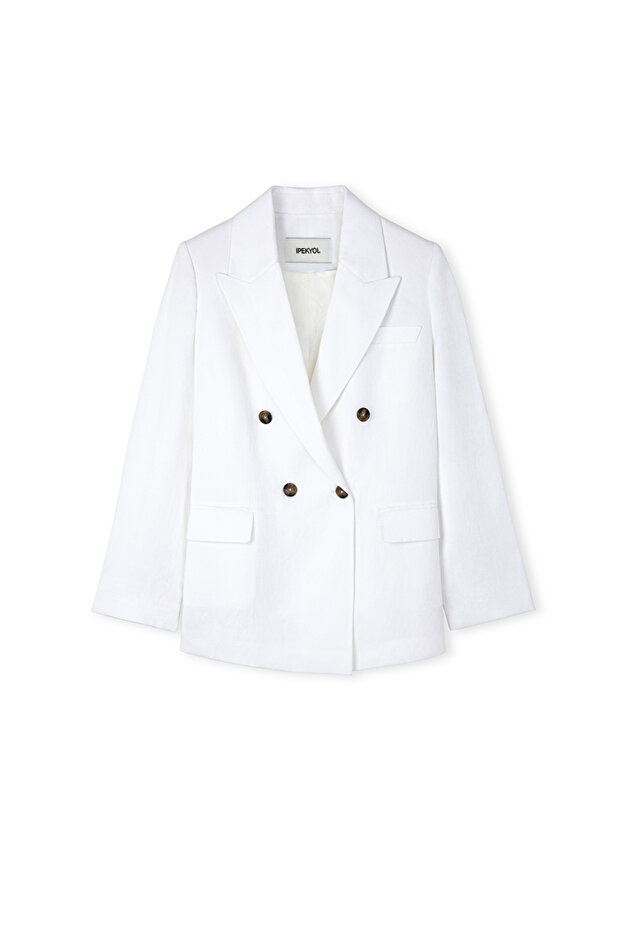 Vatkalı kruvaze ceket - 3