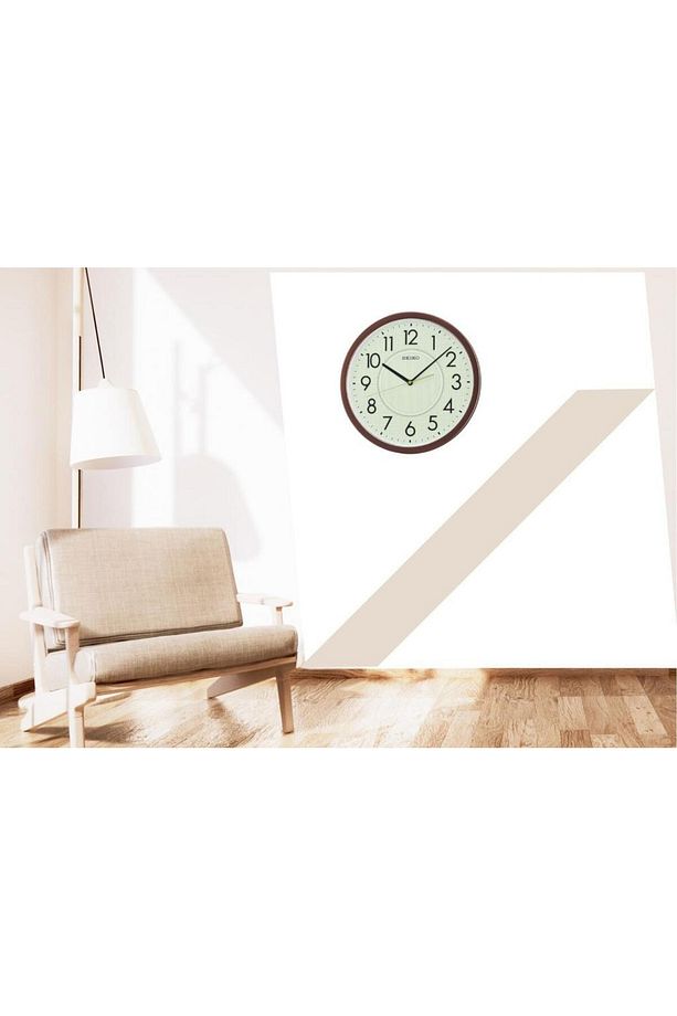 Qxa629b Sessiz Saniye Lumibrite® Dekoratif Duvar Saati - 7