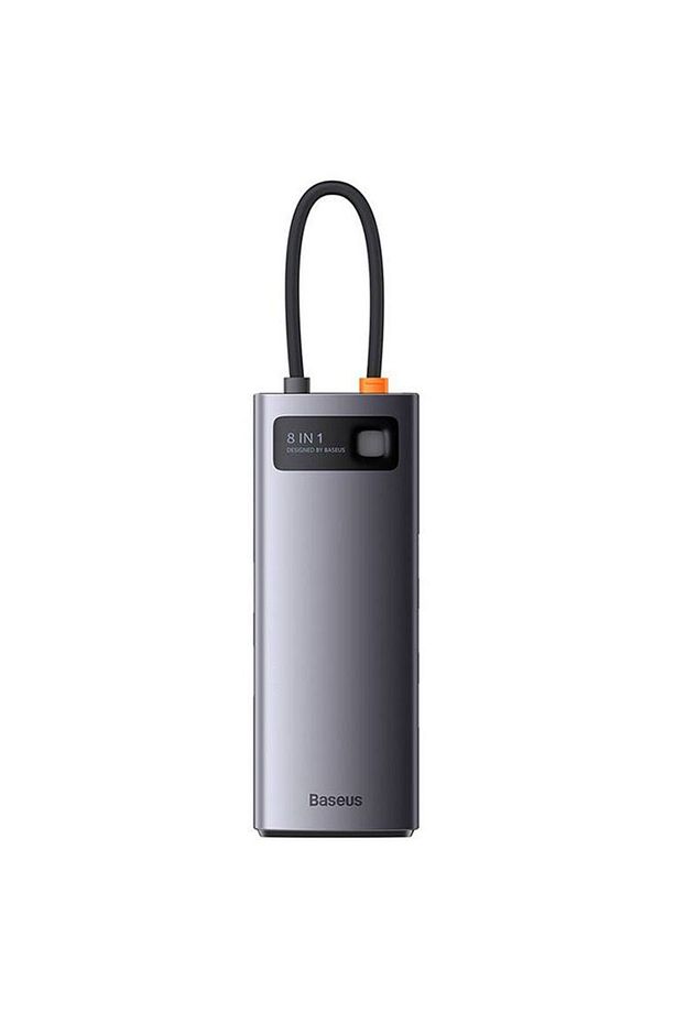 Metal Gleam 6-Port Type-C HUB-Gri - 2