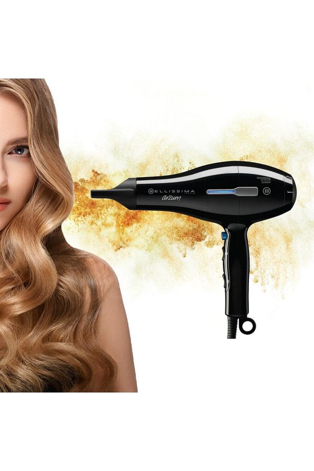 Ar5004 Bellissima Ac 2200w Profesyonel Saç Kurutma Ve Fön Makinesi - Siyah - 5