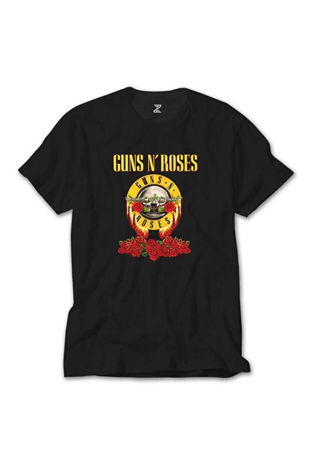 تي شيرت Guns N Roses Hands وLight Black