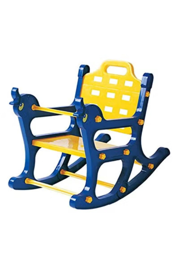 Multi-colored plastic bird swing chair - 1