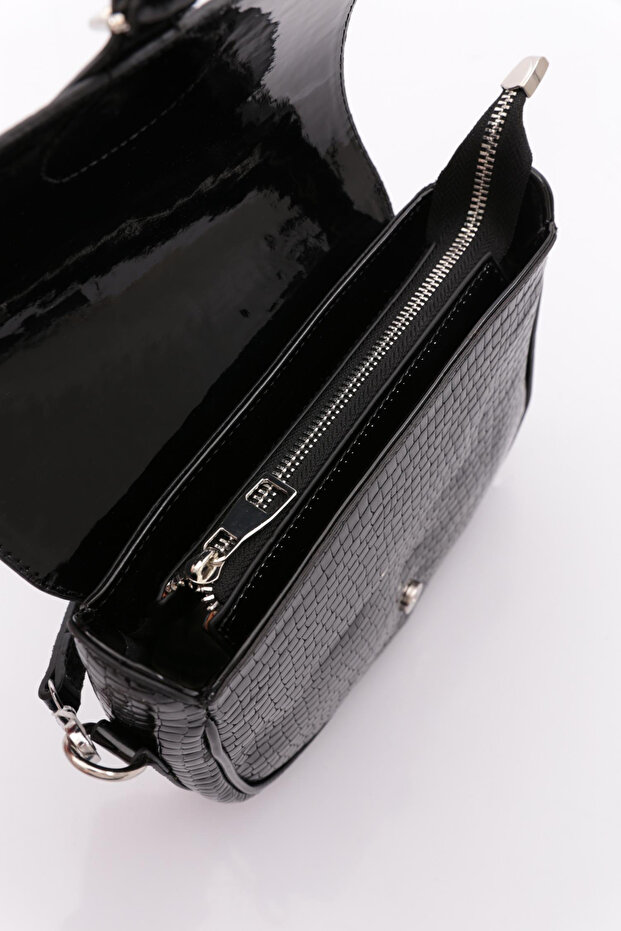 3052 Kadin Fitilli Çanta - 4