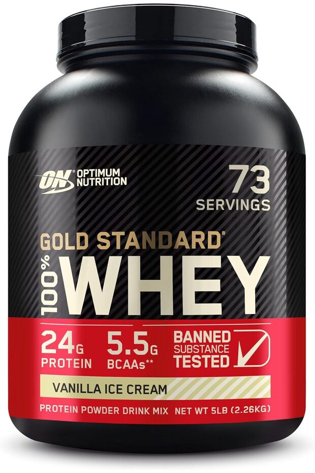Gold Standard Whey Vanilla Ice Cream - 5 lbs