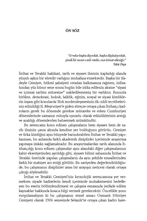 Jön Türklerden İttihatçılara - Hakan Burak Uz - 7