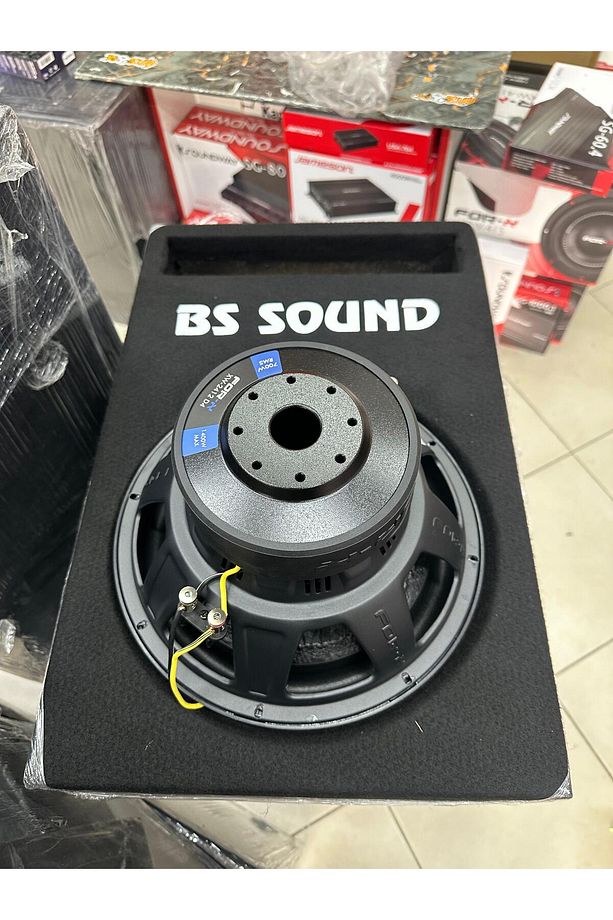 700 RMS 30 CM ÇİFT BOBİN BASS L PORT KABİNLE BİRLİKTE - 1