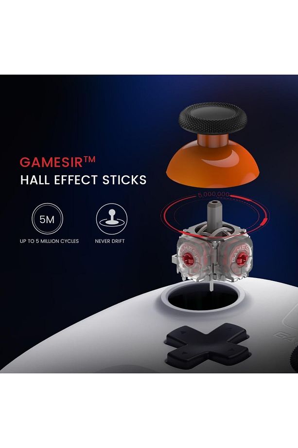 Gamesir Nova Lite PC/Steam/Switch/IOS/Android Kablosuz Hall Effect Oyun Kolu Gamepad - 3