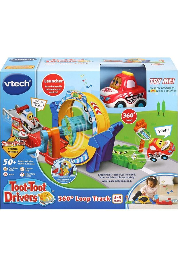 VTech Toot-Toot Drivers 360° Loop Track 80-534903 - 1