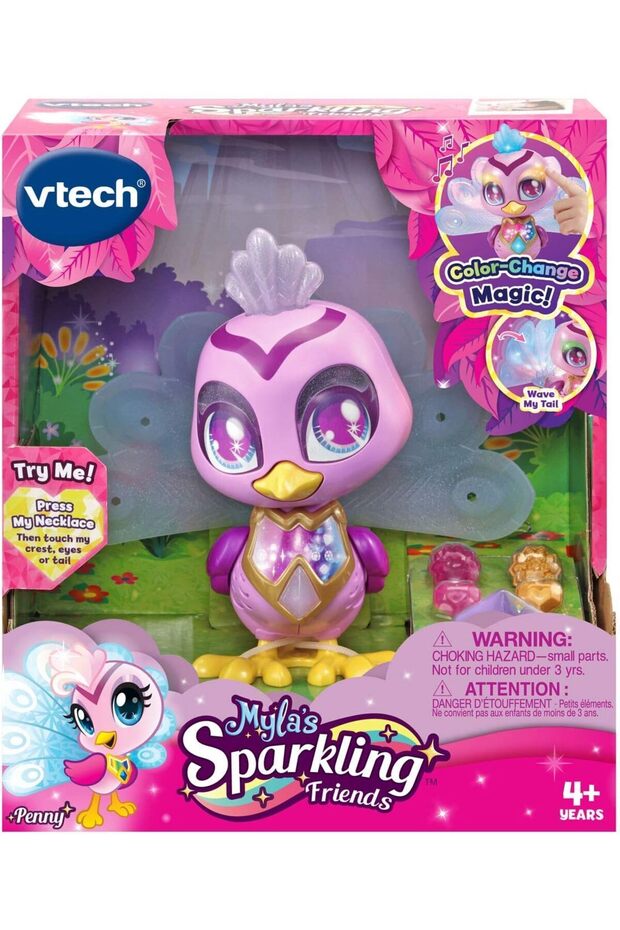 VTech Myla's Sparkling Friends Penny The Peacock 80-532100