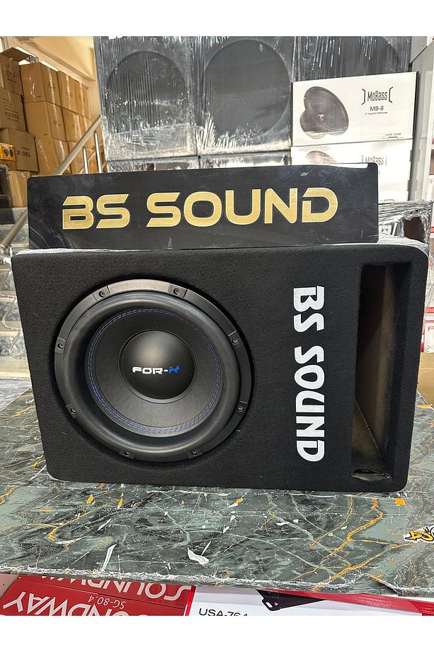 700 RMS 30 CM ÇİFT BOBİN BASS L PORT KABİNLE BİRLİKTE - 2