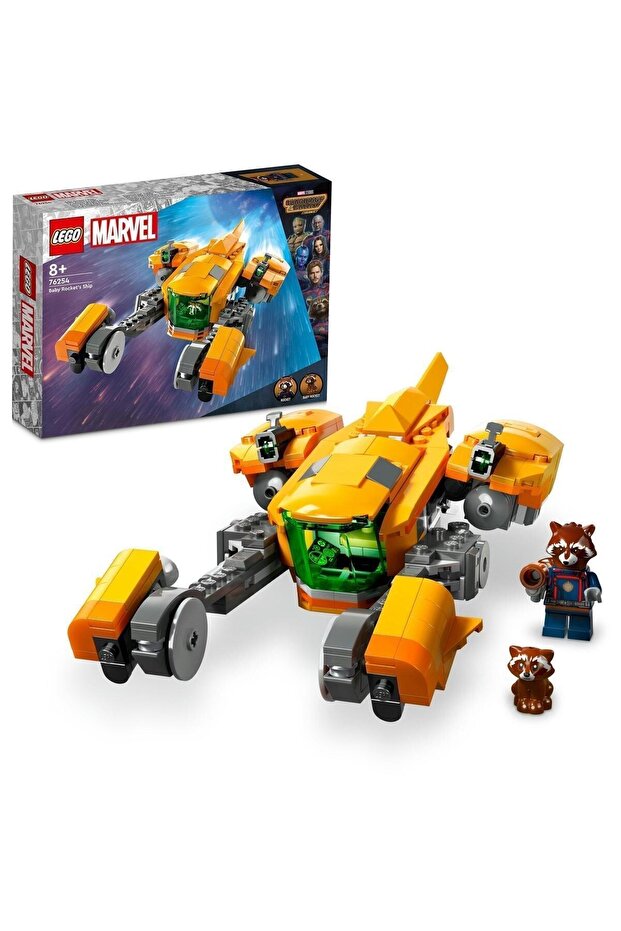 Marvel Baby Rocket's Ship 76254 Toy Building Set (330 Pieces)