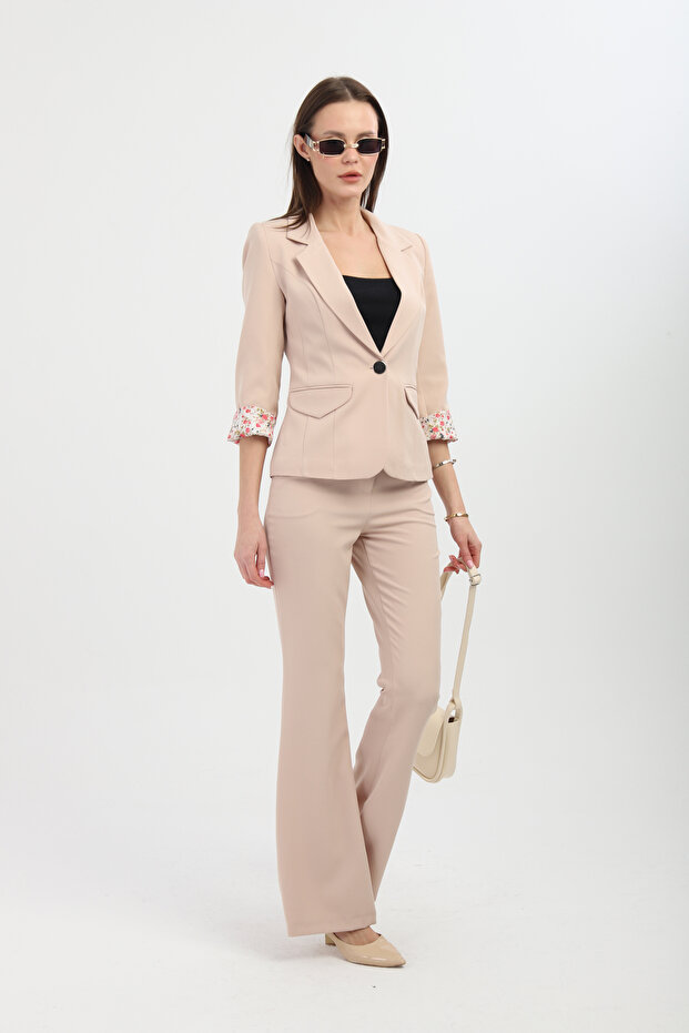 İspanyol Paça Bej Takım - 2