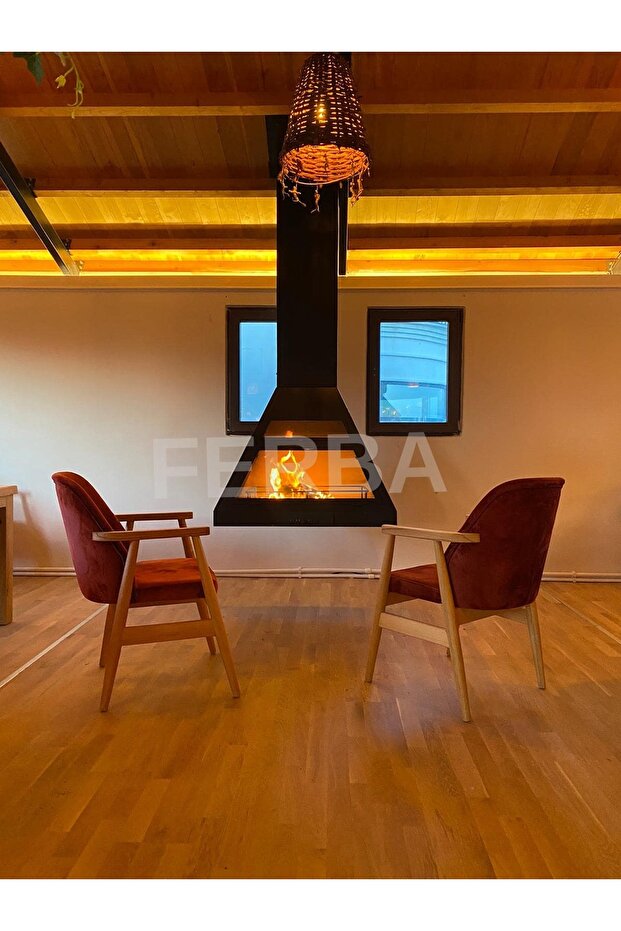 Prizmatik Asma Şömine - 2