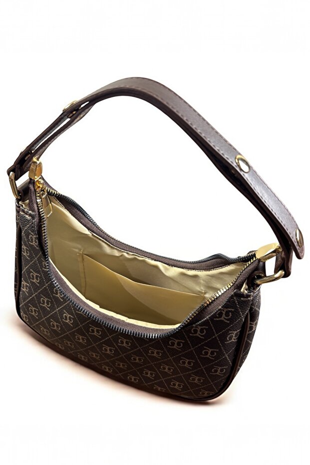 Celia Monogram Omuz Çantası - 2