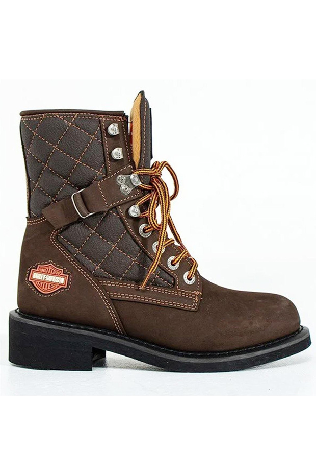 New Worker Women's Brown Boots 025g100078-14767