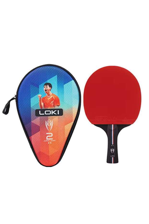 مضرب تنس طاولة معتمد من سلسلة K2 Ittf وحقيبة