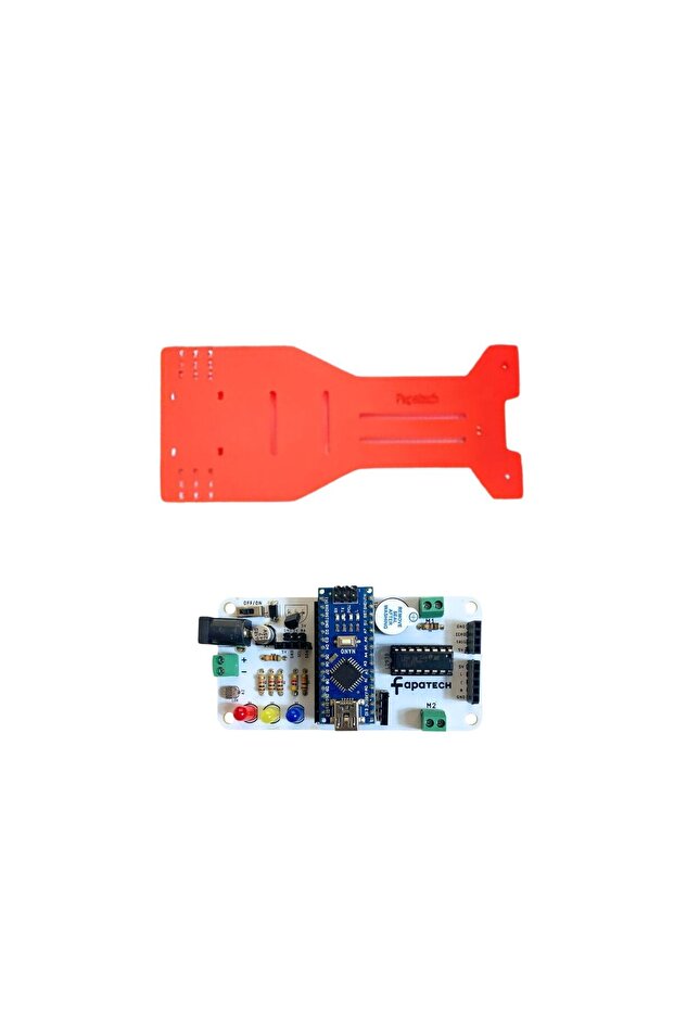 Mini Sumo ve Çizgi izleyen Arduino Kontrol Kartı - Çizgi İzleyen Robot Gövde Seti - 1