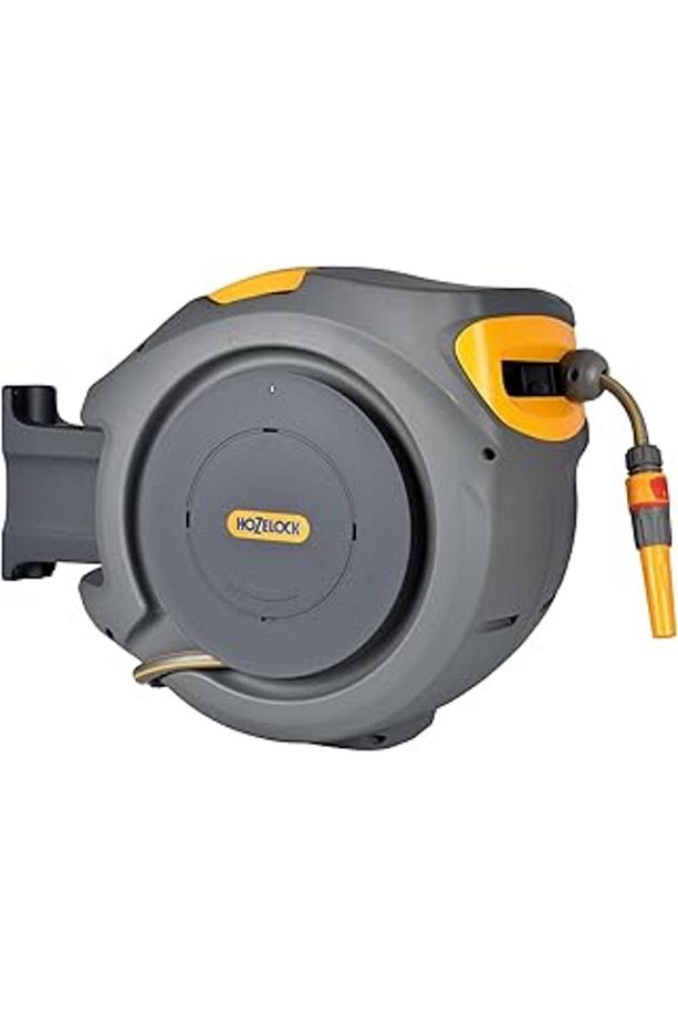 Wiltec 2401h Duvara Monte 20 M Hortumlu Otomatik Geri Sarmalı Hortum Toplama Makara Seti - 1