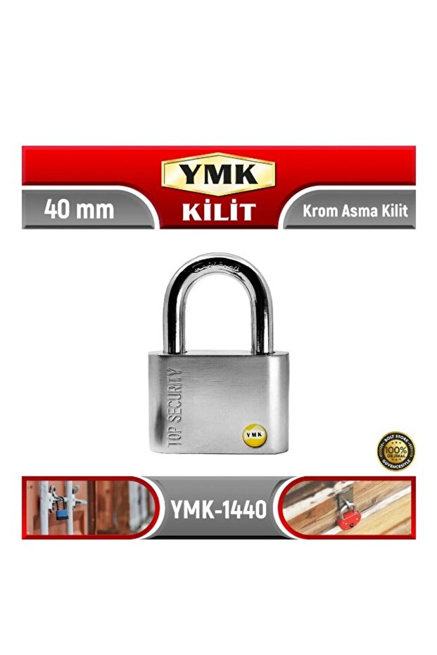 40 mm -Asma Lock Chrome Plated