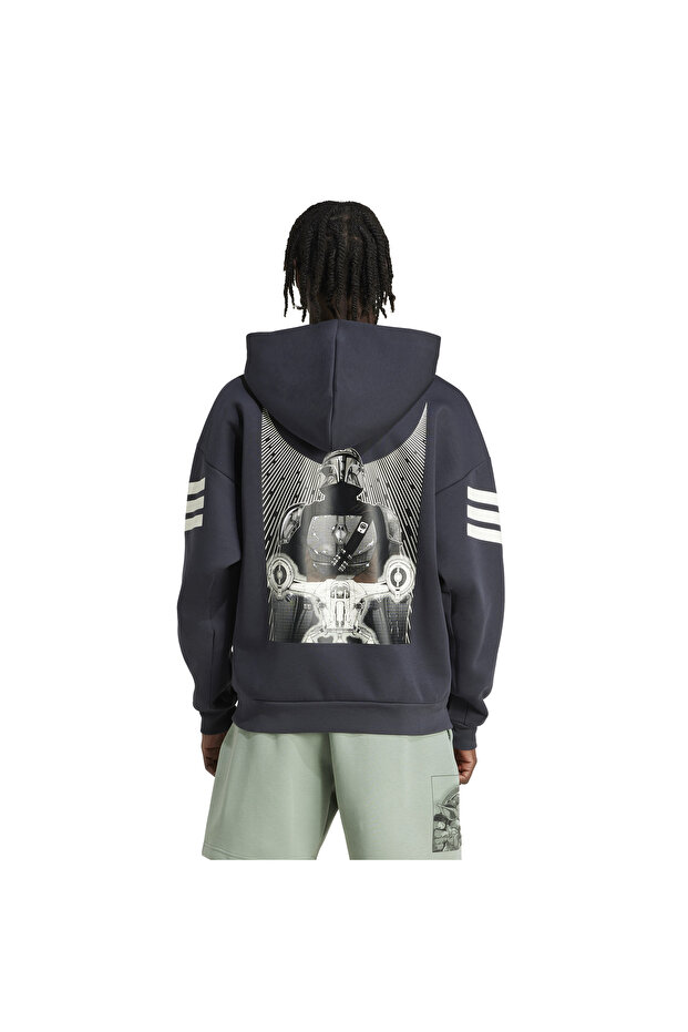 M SW TM HDY Sweatshirt Gri JI5720 - 6