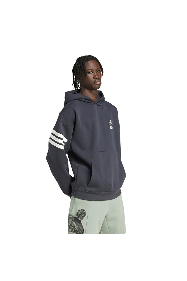 M SW TM HDY Sweatshirt Gri JI5720 - 2