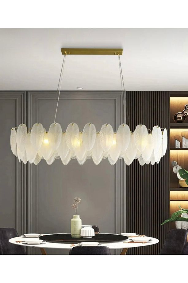 Modern Led Tüy Model Avize - 2