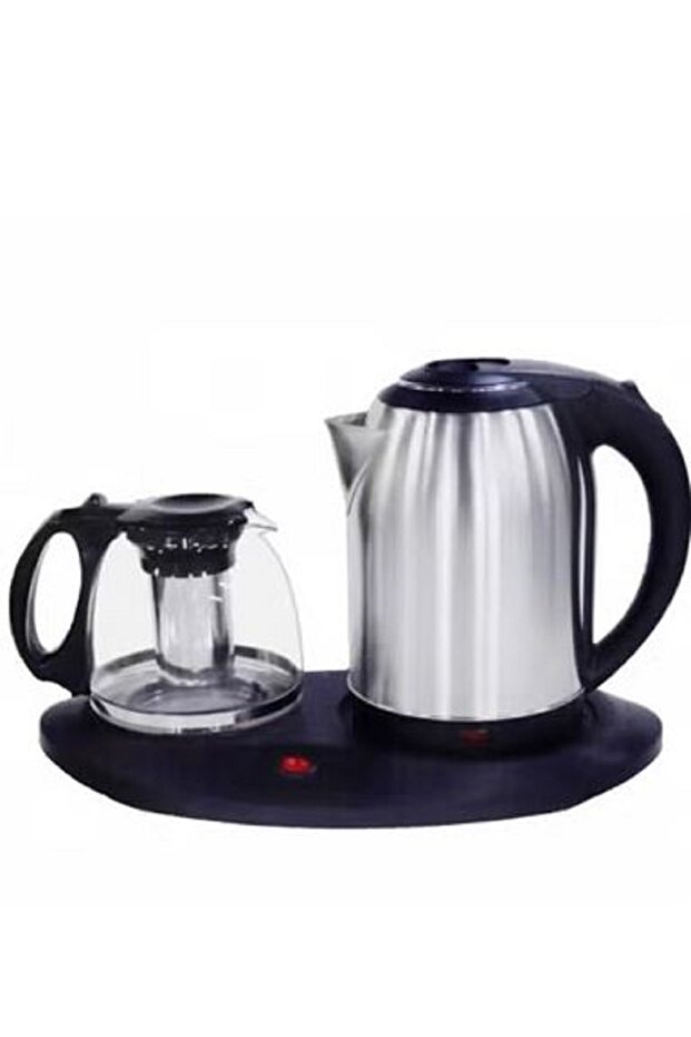 طقم غلاية ماء ستانلس استيل 1.8 لتر KR-5405