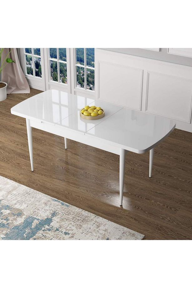 Mutfak Masa Kelebek Masa Ahşap Masa Açılır Kapanır 6 Kişilik Masa 80x170 - 2