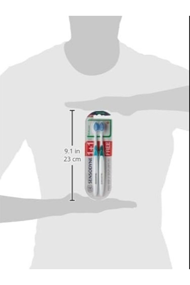 MULTICARE TOOTHBRUSH MEDIUM 1+1 - 3