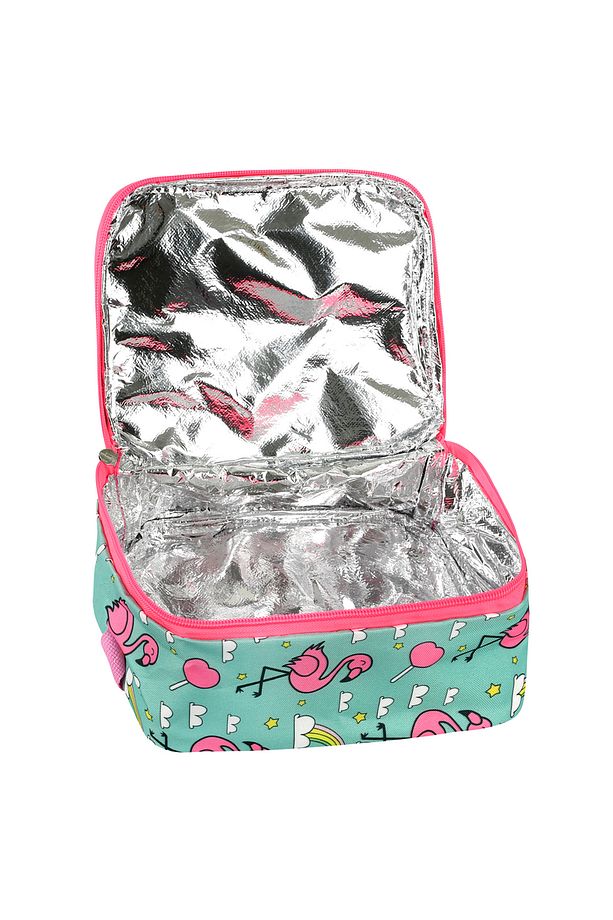 Lisanslı Flamingo 3'lü Set İlkokul Çantası, Termal Beslenme Çantası ve Kalem Kutusu Seti - 8