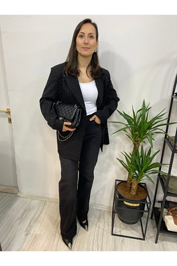 TAŞLI BLAZER - 1