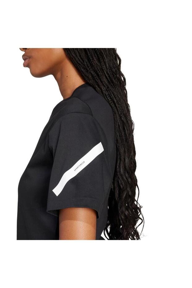 Siyah Kadın T-shirt W Z.n.e. Tee Jj4778 Siyah Kadın T-shirt W Z.n.e. Tee Jj4778 - 4