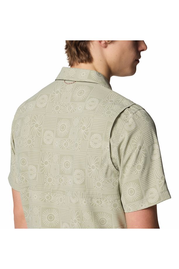 Tech Trail Utility Printed Woven Erkek Kısa Kollu Gömlek - 5