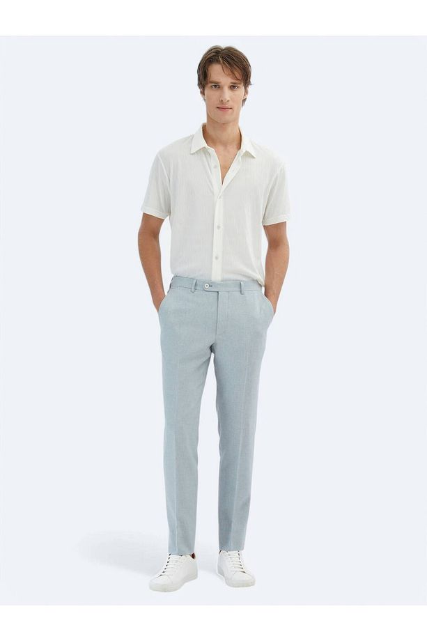 Ekru Desenli Regular Fit Casual Gömlek - 2