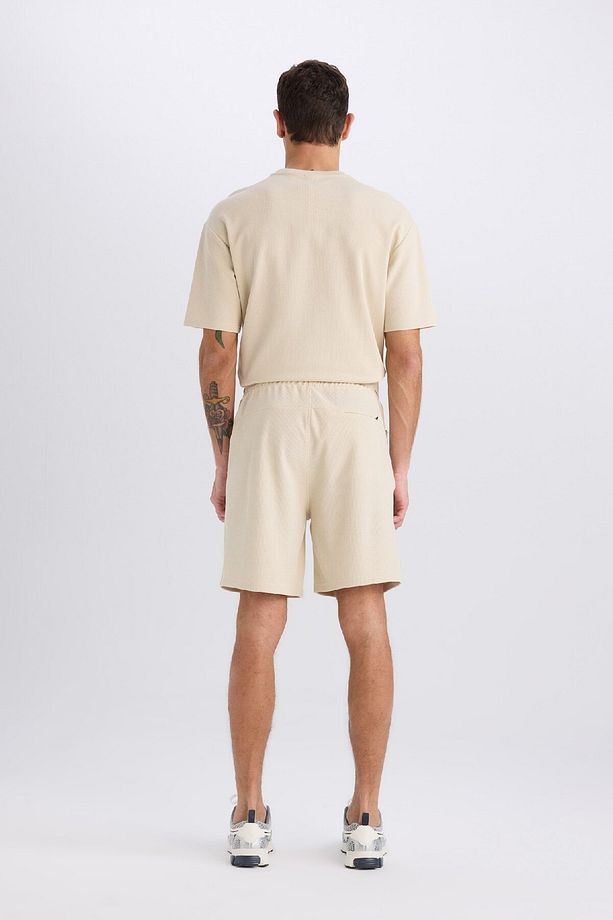 Regular Fit Düz Paça Cepli Basic Düz Şort B8792ax25sm - 6