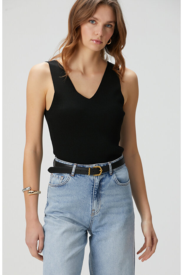 Siyah Triko Atlet - 3