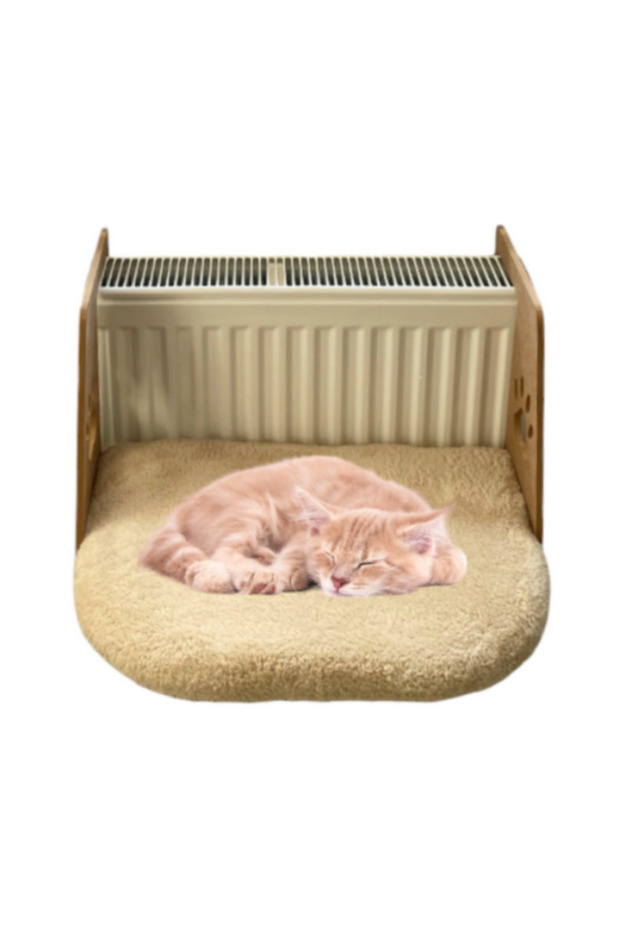 Easy-to-Hang Cat Bed with Heating Honeycomb Radiator