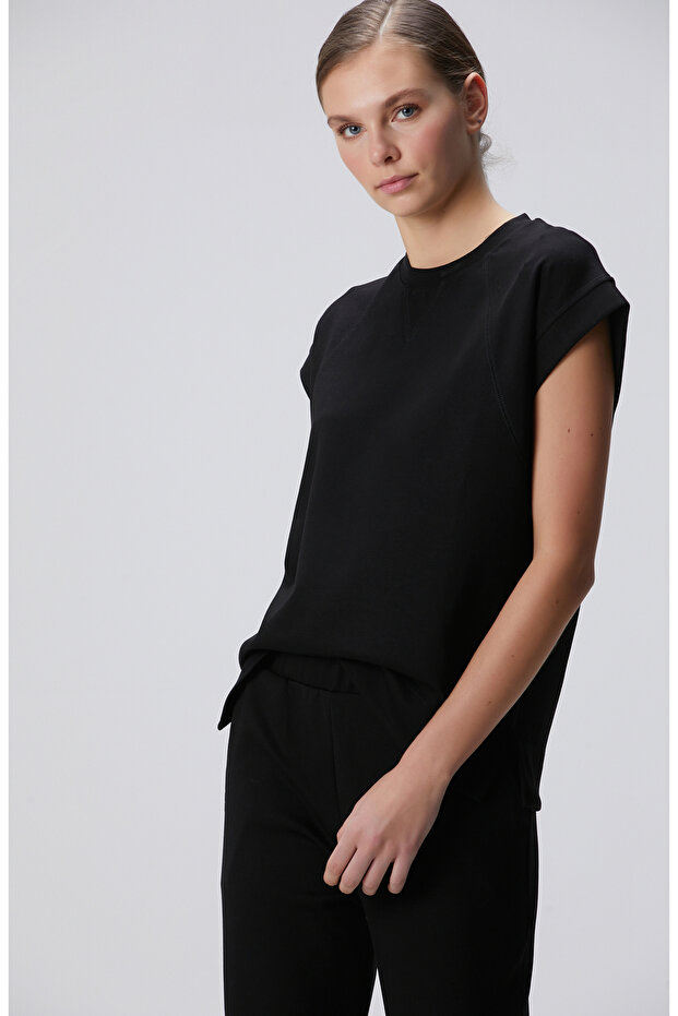 Siyah Sweatshirt - 4