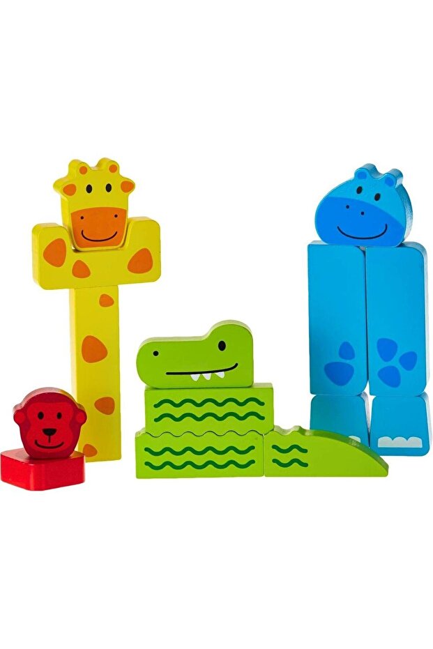 Mini Animals Wooden Puzzle 14 Pieces