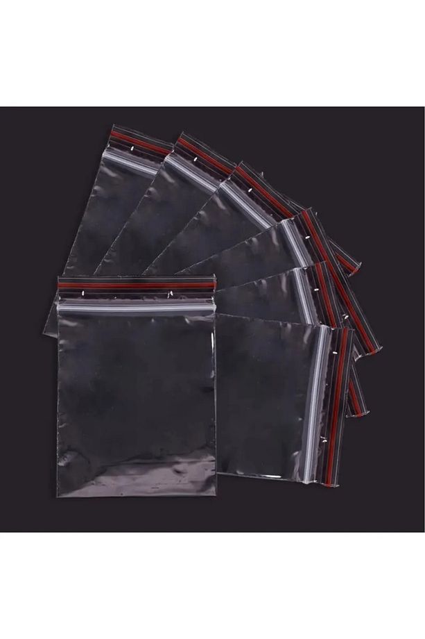 250 Adet 10x12 Cm Şeffaf Kilitli Poşet, Çerez Kuruyemiş Baharat Poşeti, Kilitli Torba - 6