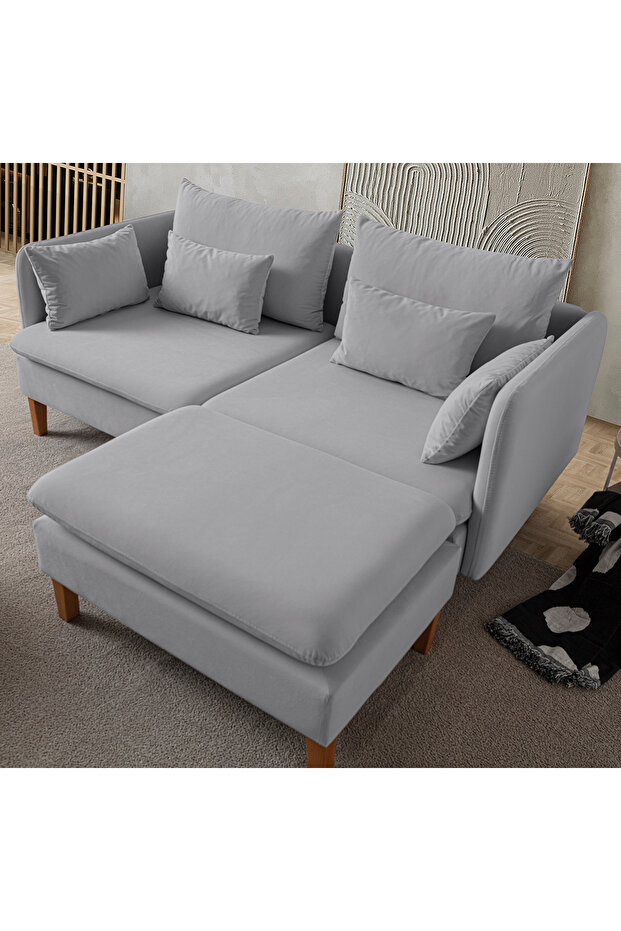 Flexy Mini Köşe Takımı GRİ - 4