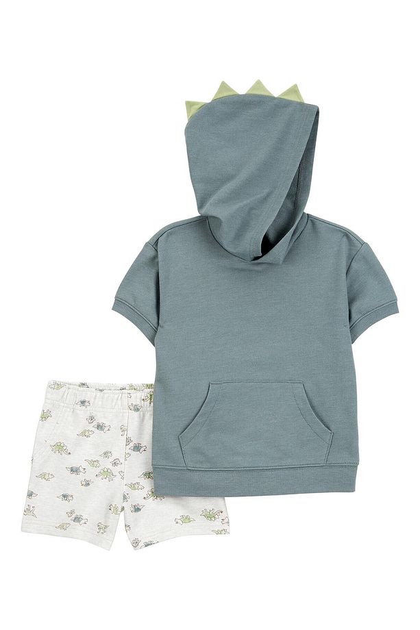 Erkek Bebek Şortlu Set - 1
