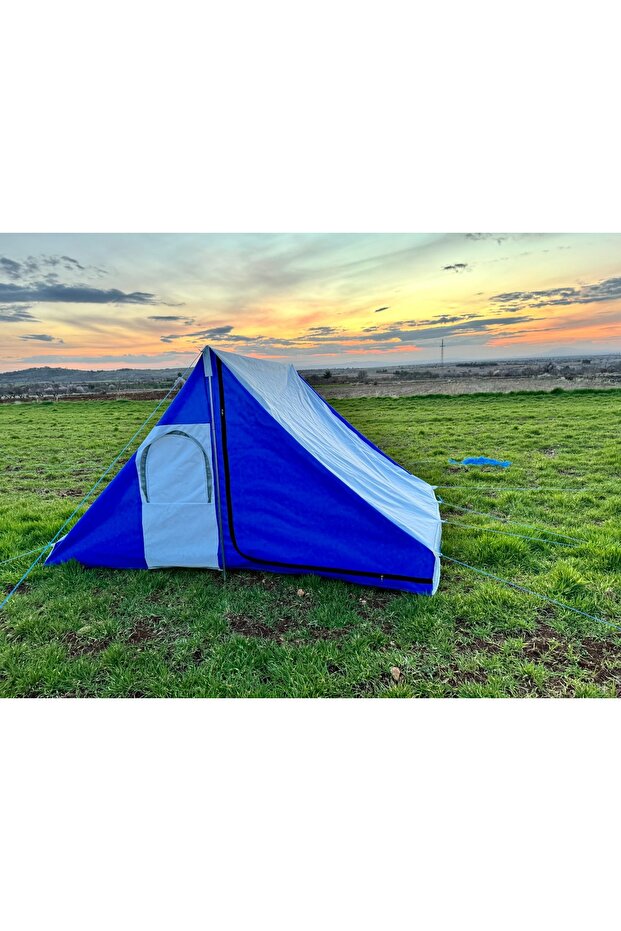 Üçgen Izci Çadır + Mat - 2