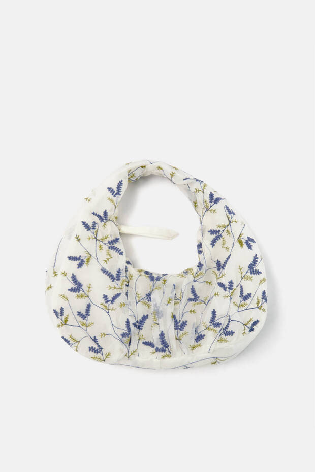 Çiçekli el çantası - 4