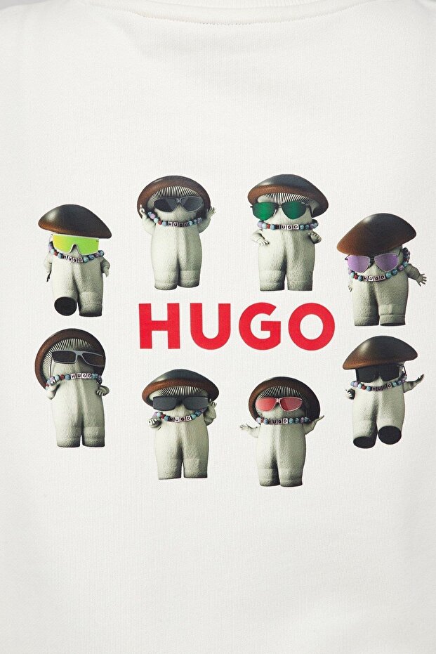 Kadın Sweatshirt Beyaz - 5