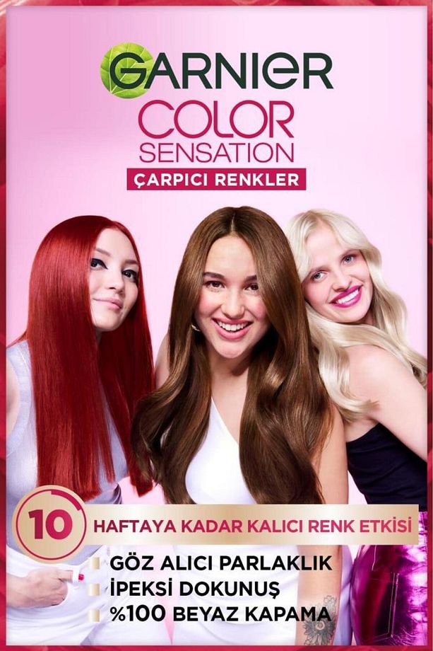 Çarpıcı Renkler 7.11 Küllü Kumral Saç Boyası, Demikit - 2