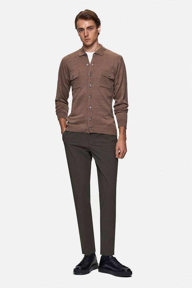 Ds Damat Relaxed Fit Haki Armürlü İnce Ve Hafif Rpt Jogger Pantolon - 8